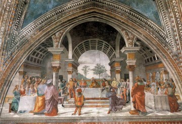 Herods banquet Renaissance Florence Domenico Ghirlandaio Oil Paintings